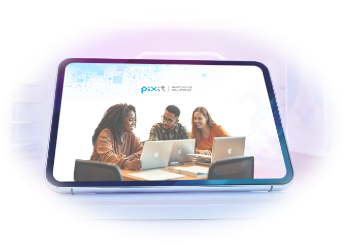 Tablet com treinamento virtual